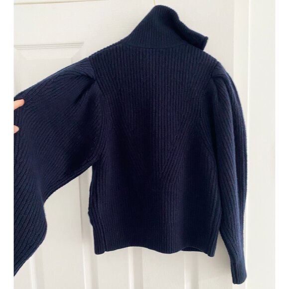 Isabel Marant "Abby" Zip-Front Cardigan in Navy, size 36 (like XS/S) - Picture 12 of 15